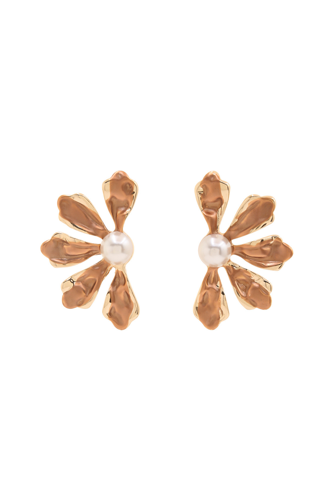 ARETES SAMANTHA DORADOS/CAFE