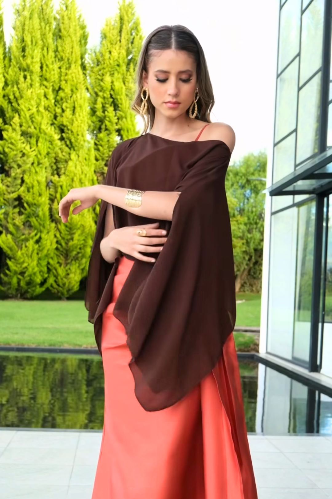 CAPA PARA VESTIDOS CAFE