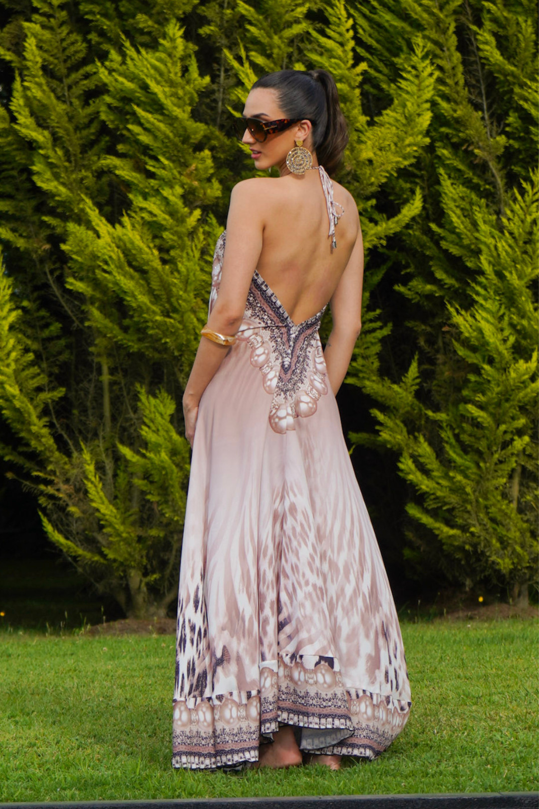 VESTIDO VENECIA MOCA