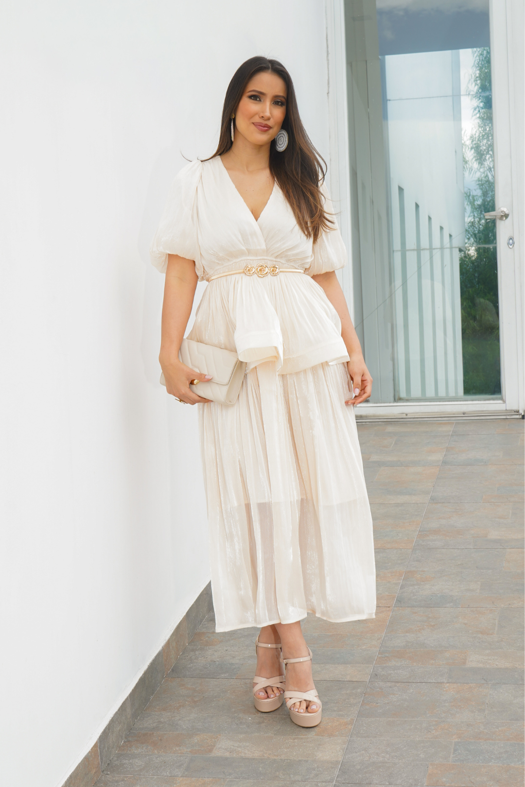 VESTIDO LUCYLU BEIGE