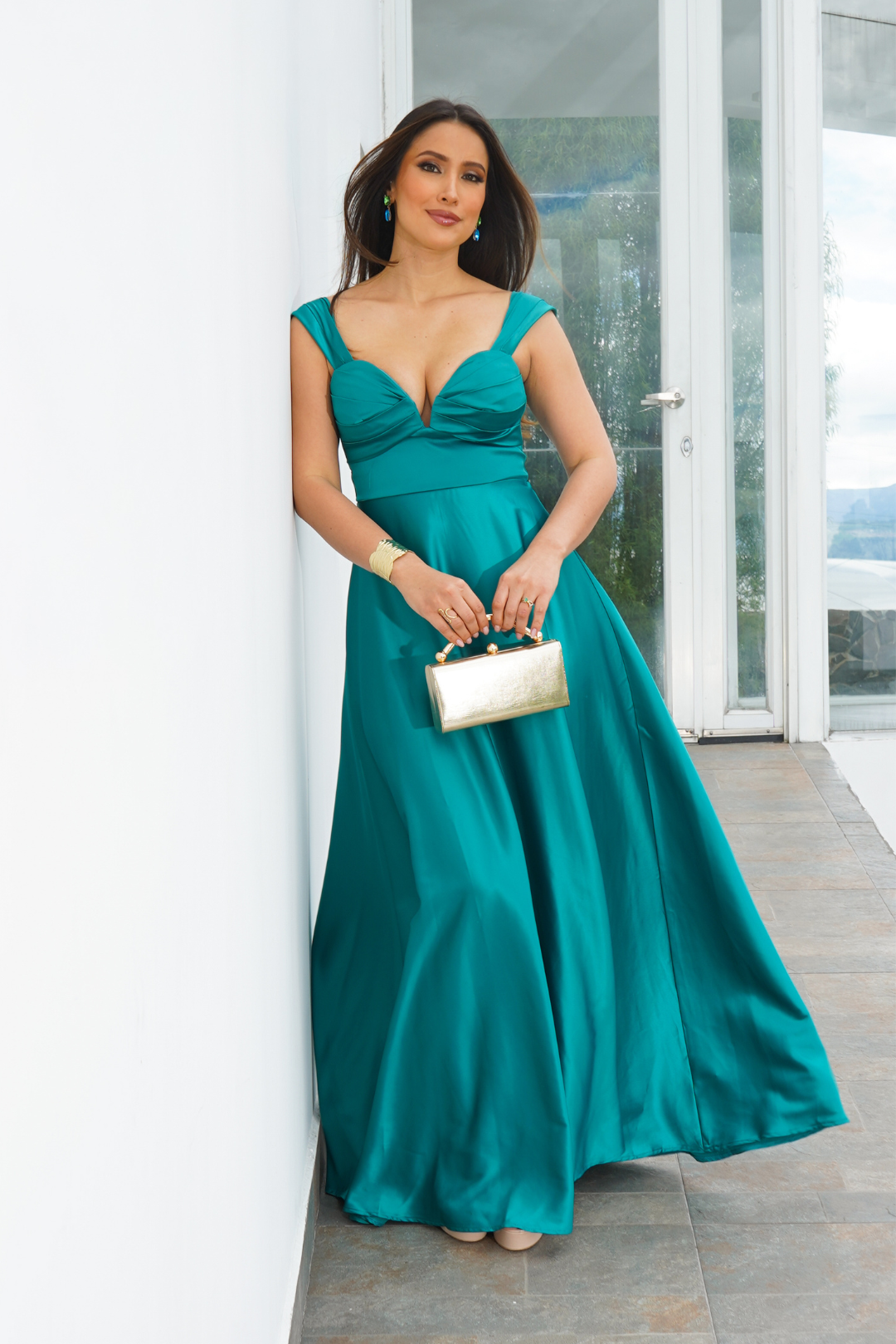 VESTIDO AVELINA VERDE