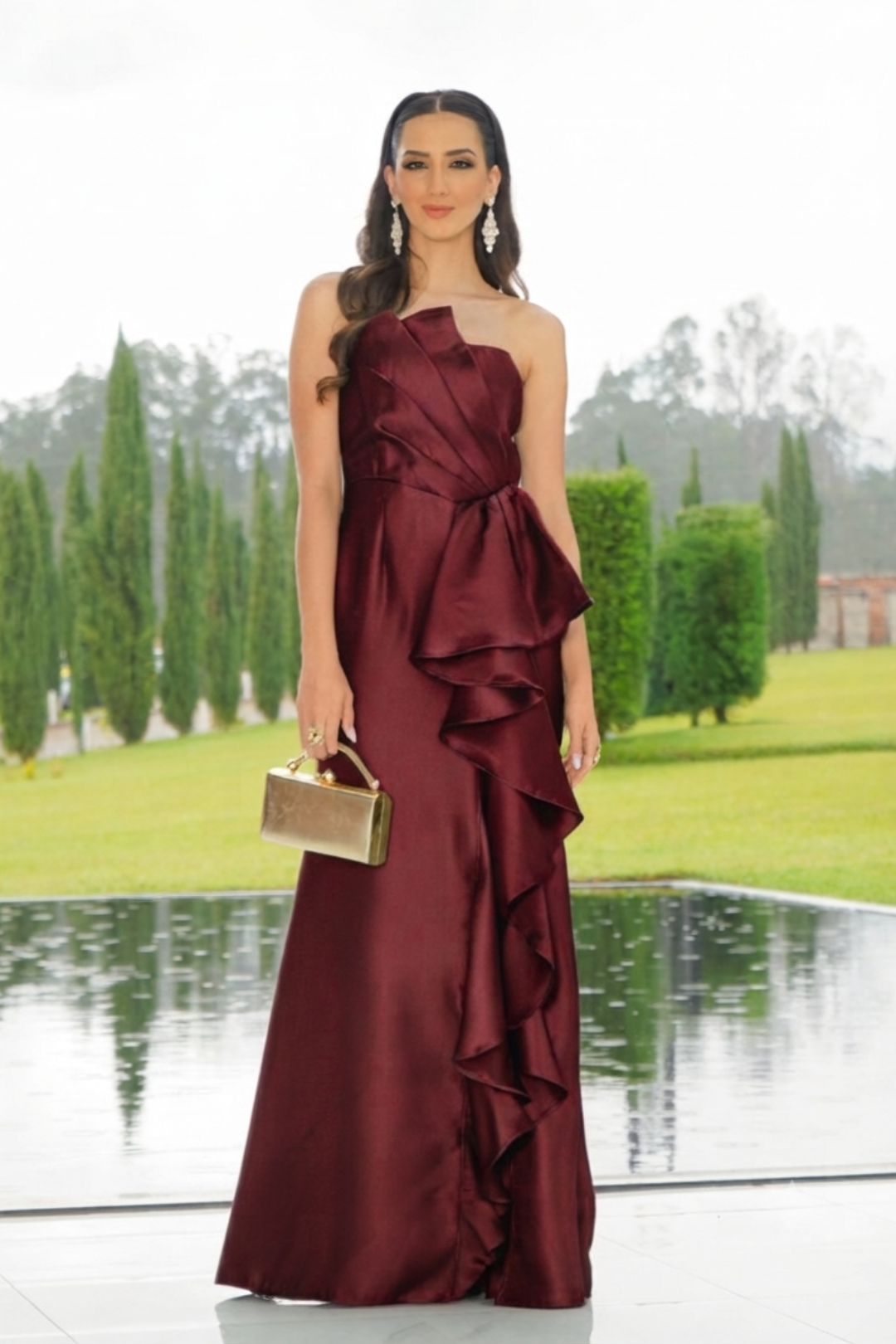 VESTIDO ALESSIA VINO