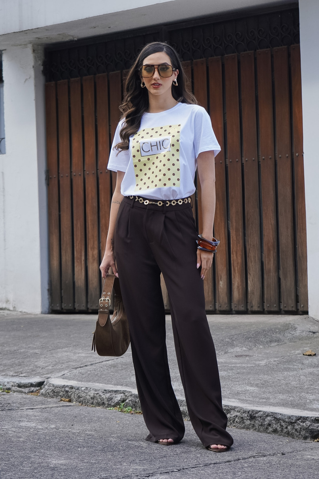 CAMISETA CHIC AMARILLA