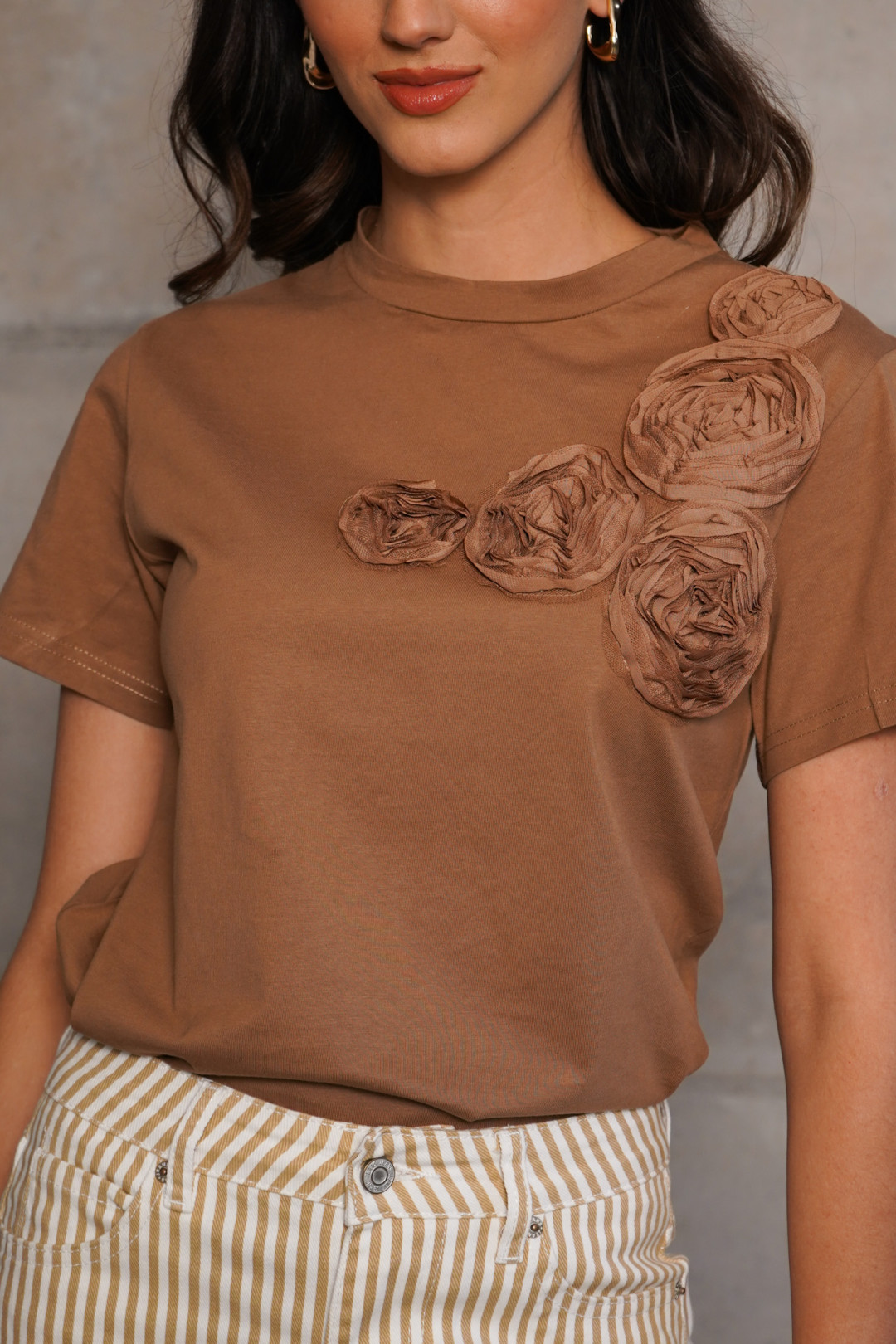 CAMISETA MARIA JOSE CAQUI