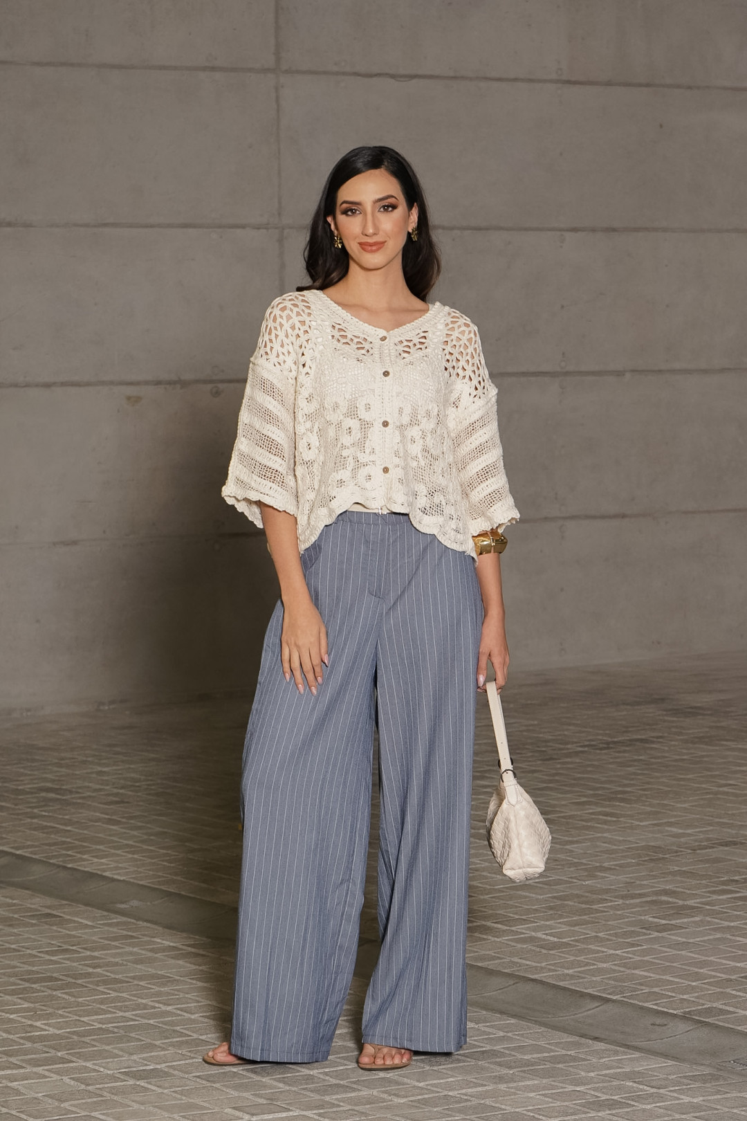 TOP-CARDIGAN BERENICE BEIGE