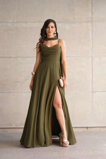 VESTIDO MARIA ALEGRIA OLIVA