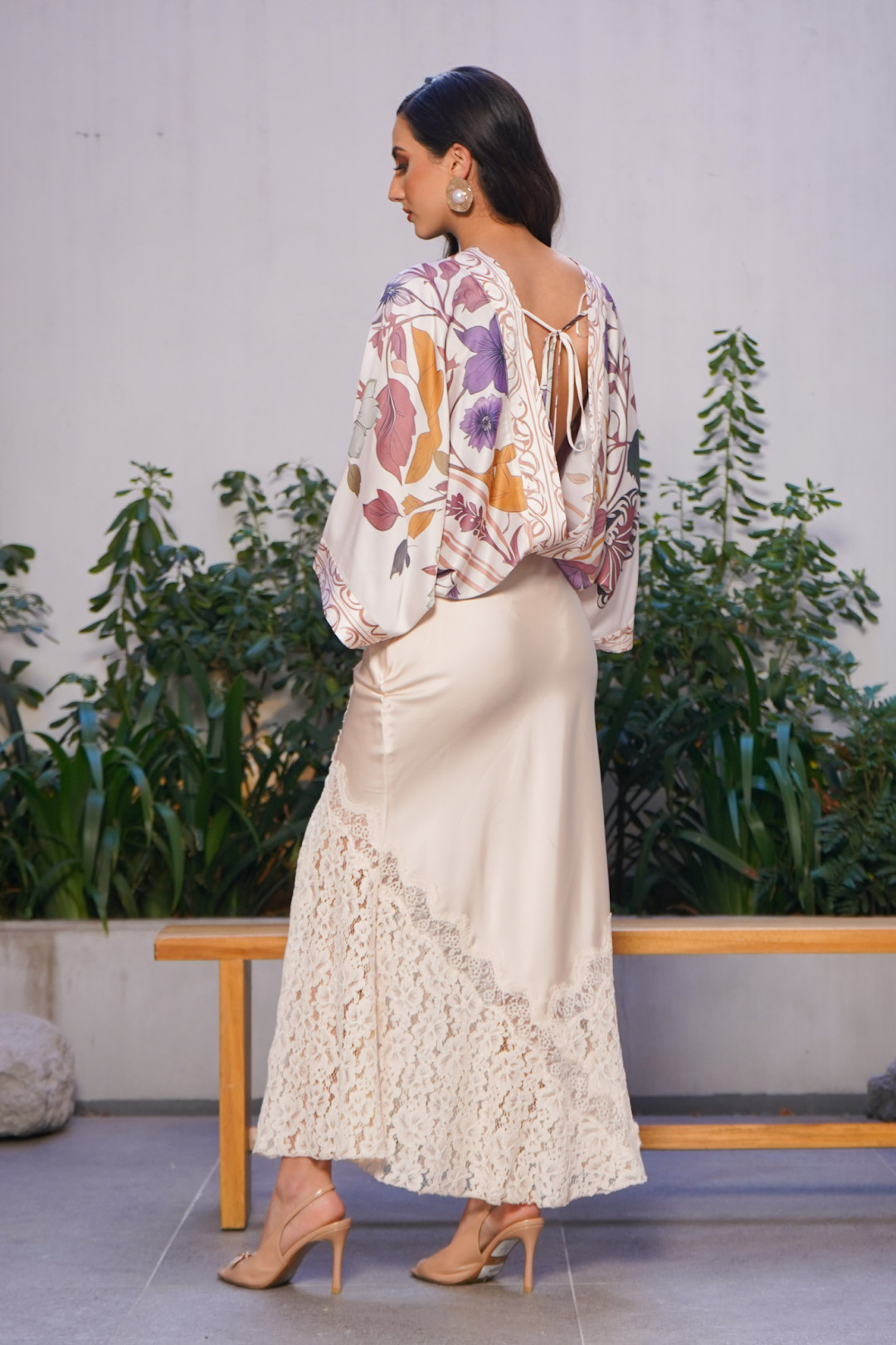 FALDA MARIA FLOR BEIGE