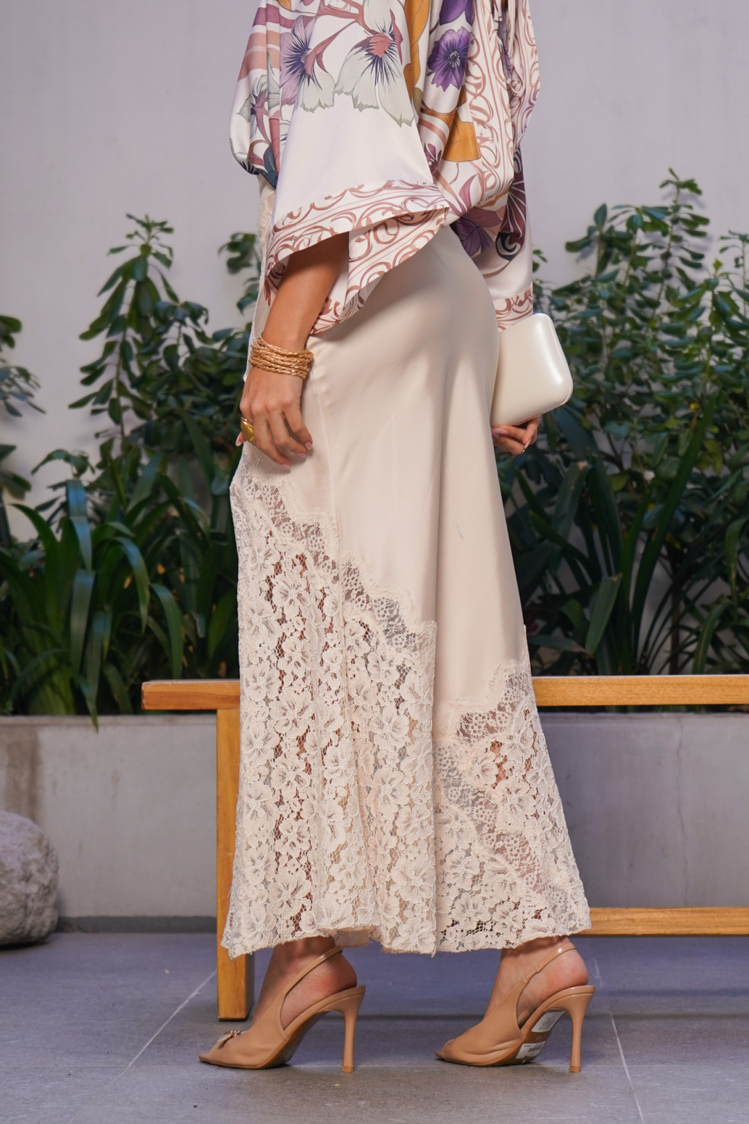 FALDA MARIA FLOR BEIGE
