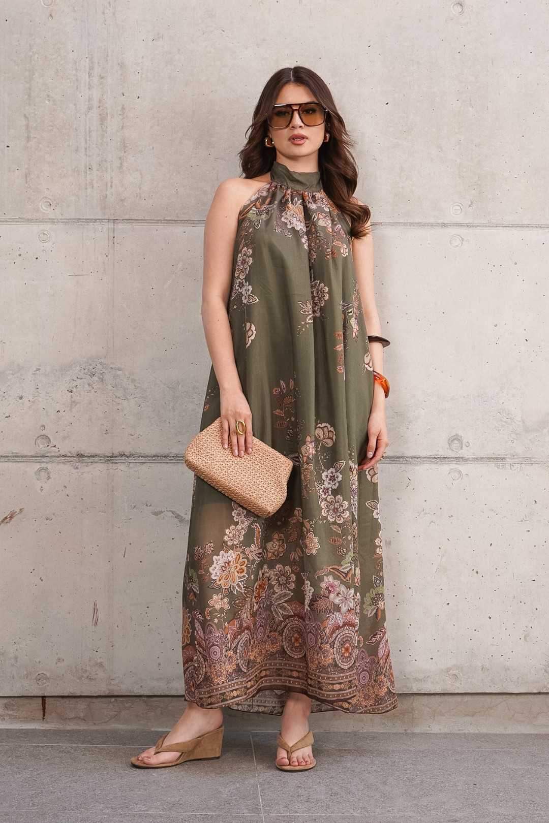 VESTIDO DAYMAR OLIVA