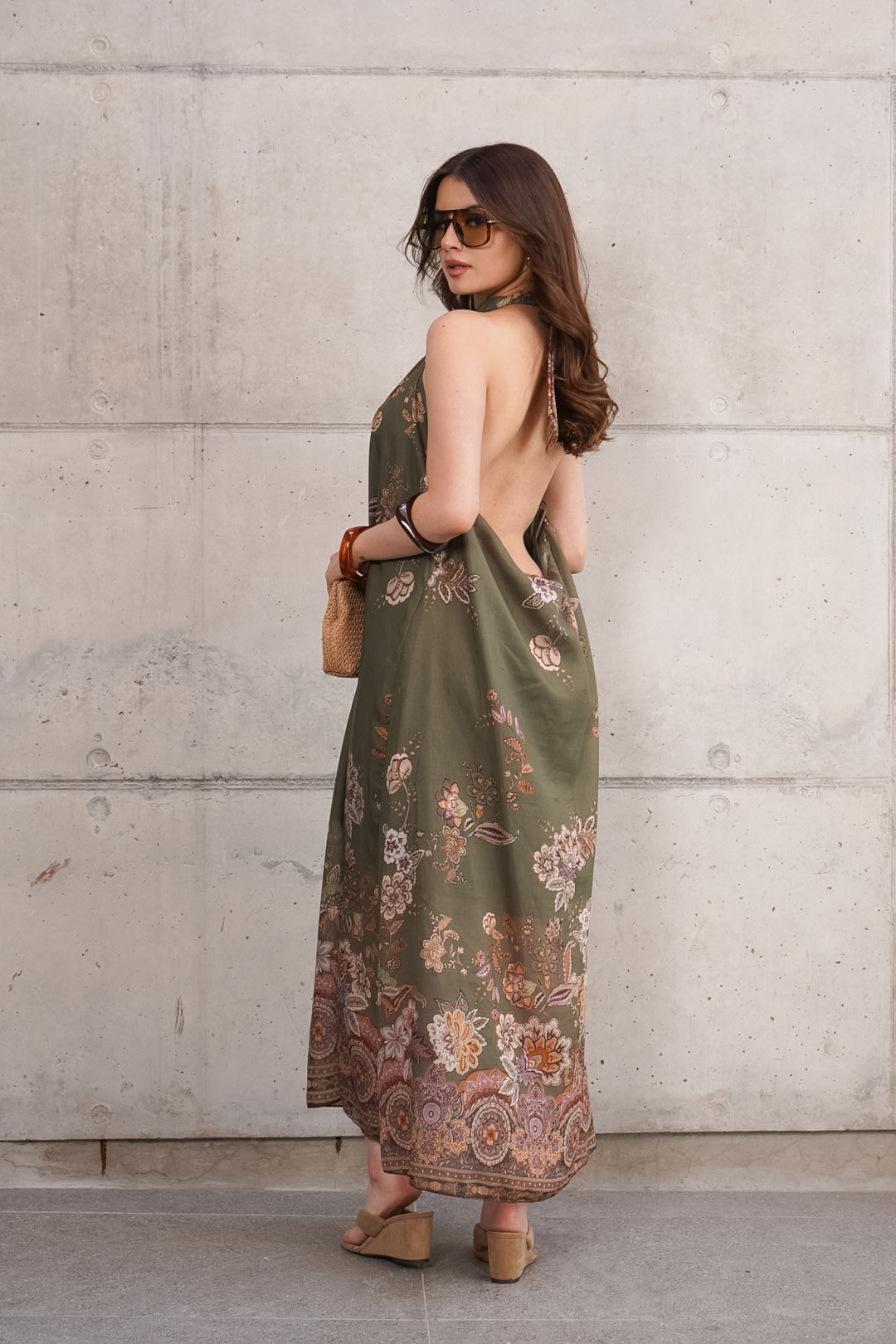VESTIDO DAYMAR OLIVA