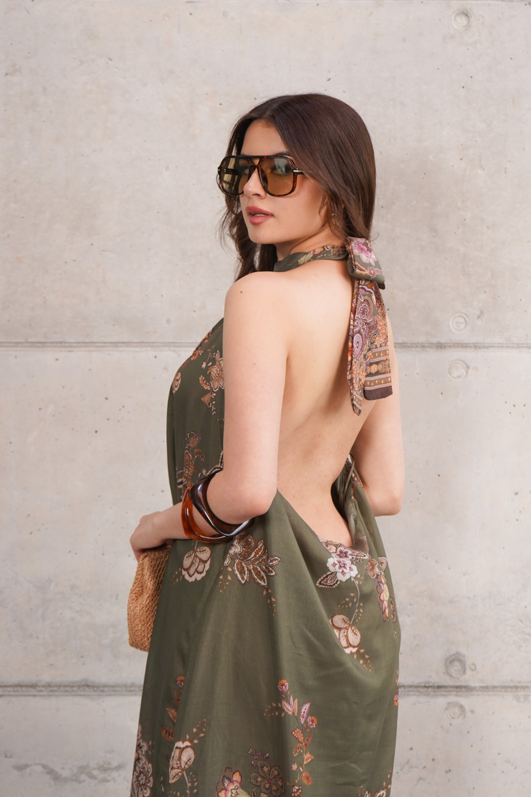 VESTIDO DAYMAR OLIVA