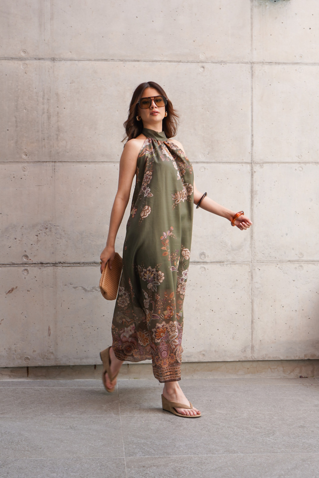 VESTIDO DAYMAR OLIVA