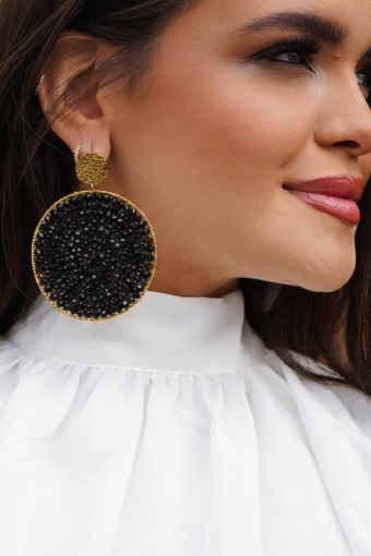 ARETES ANA BELEN NEGROS
