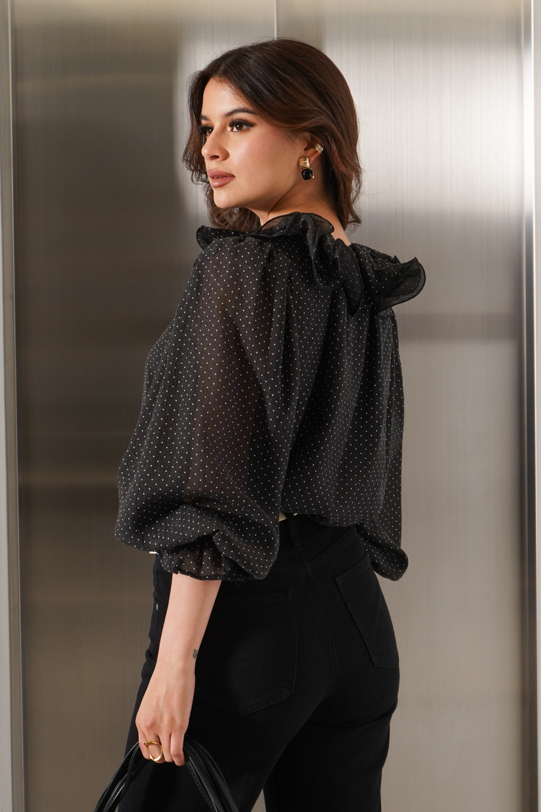 BLUSA ROMINA NEGRA