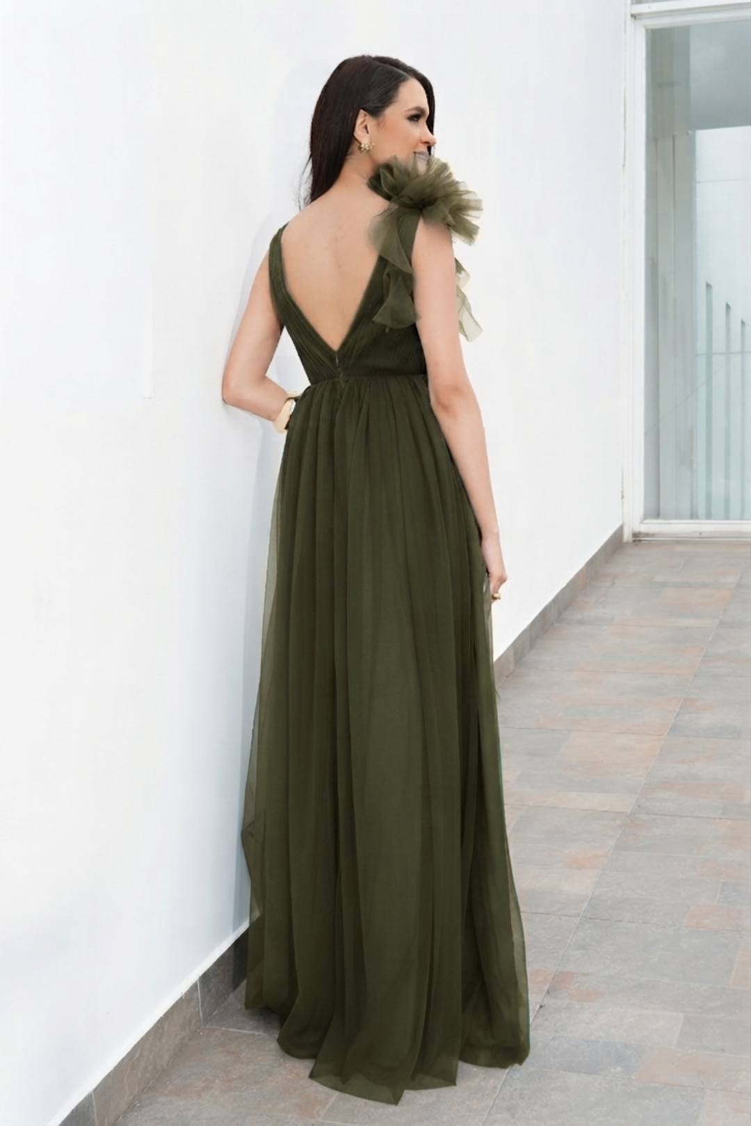 VESTIDO SERENA OLIVA