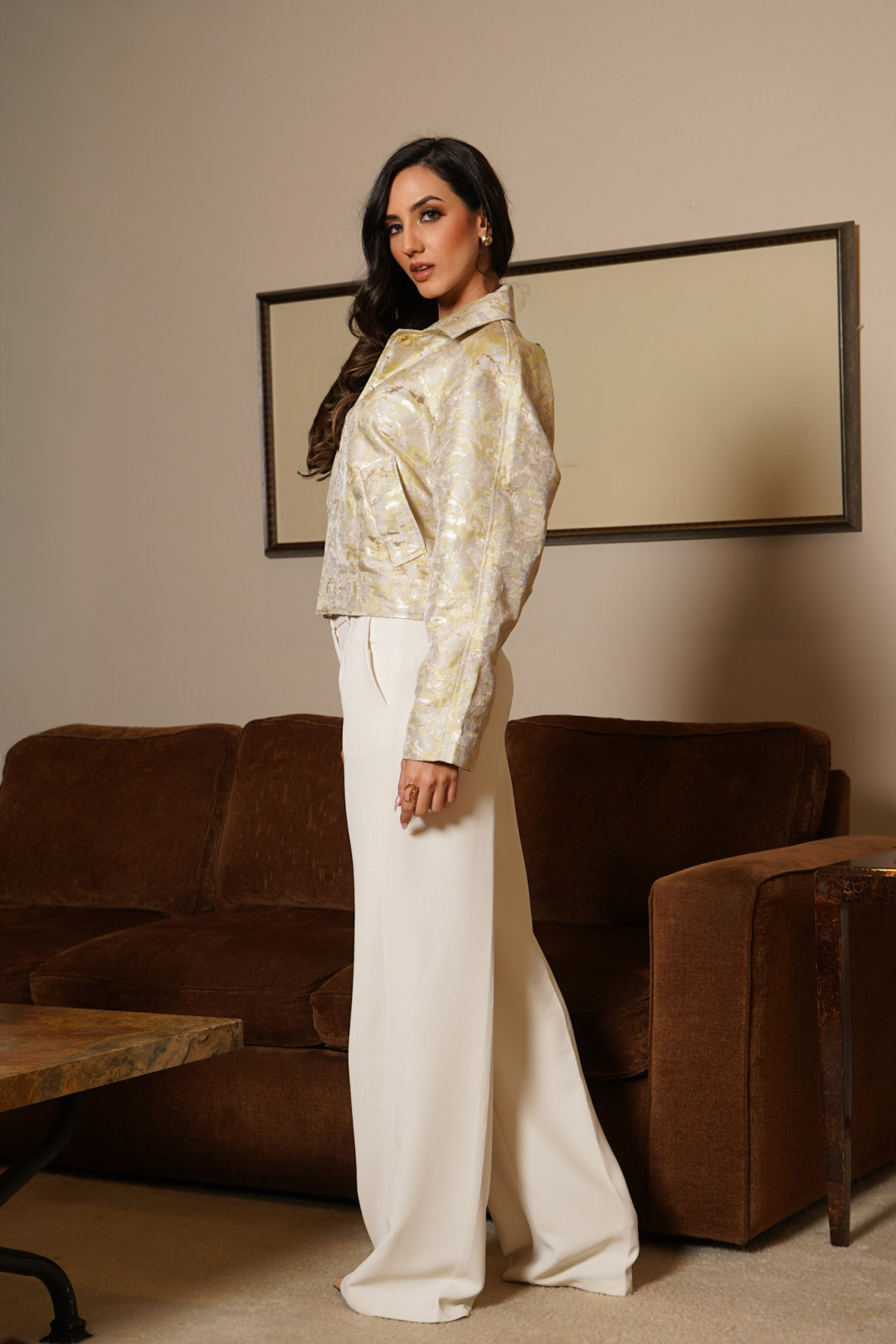 PANTALON LISA CREMA