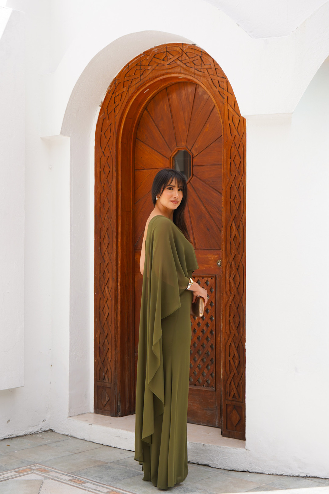 VESTIDO CORINA OLIVA