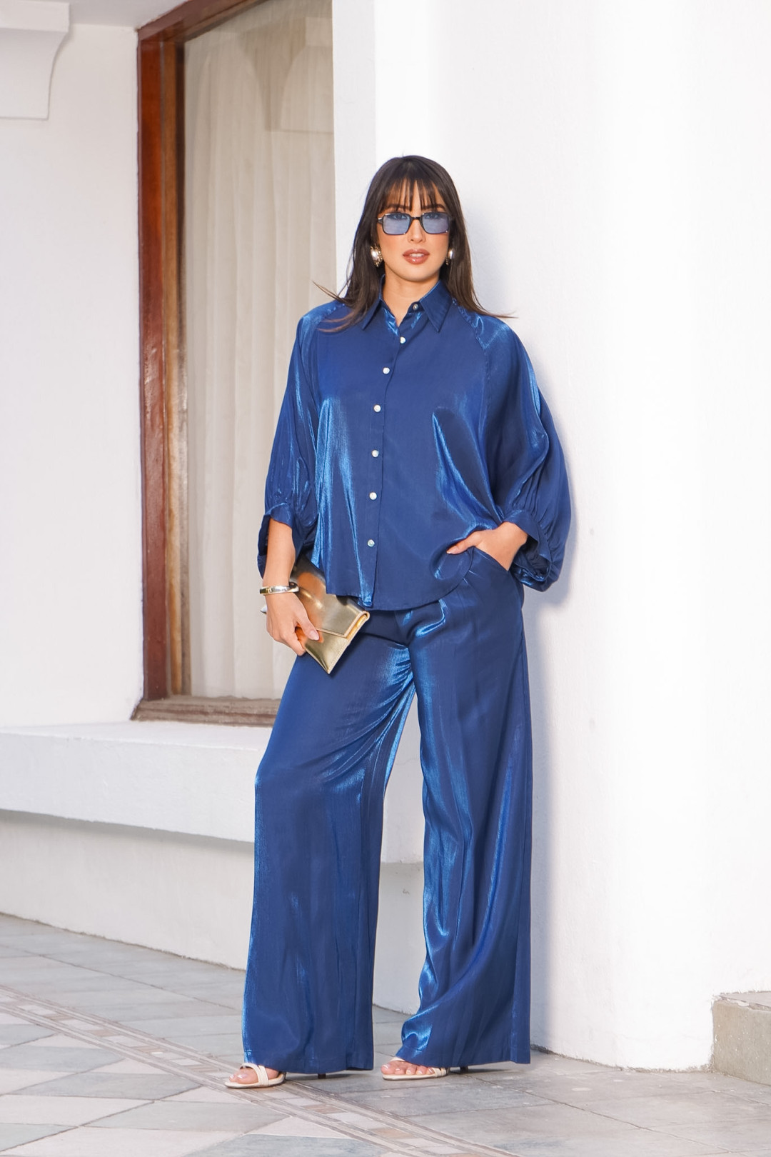 PANTALON RAQUEL AZUL