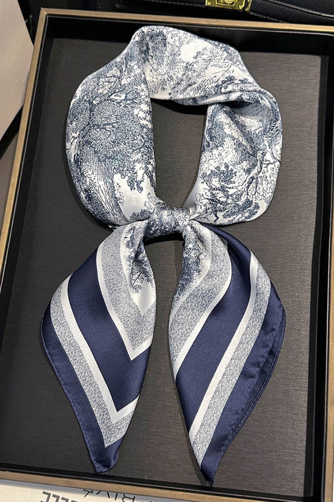 PAÑUELO/BANDANA MARIA PAZ AZUL