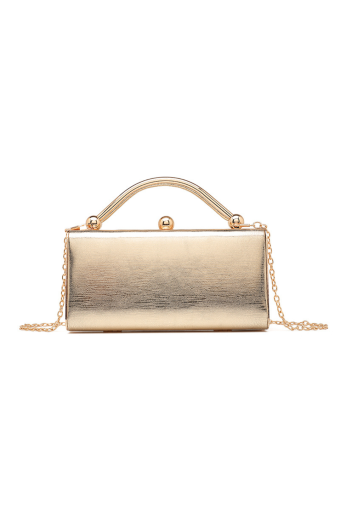 CARTERA PAMELA DORADA