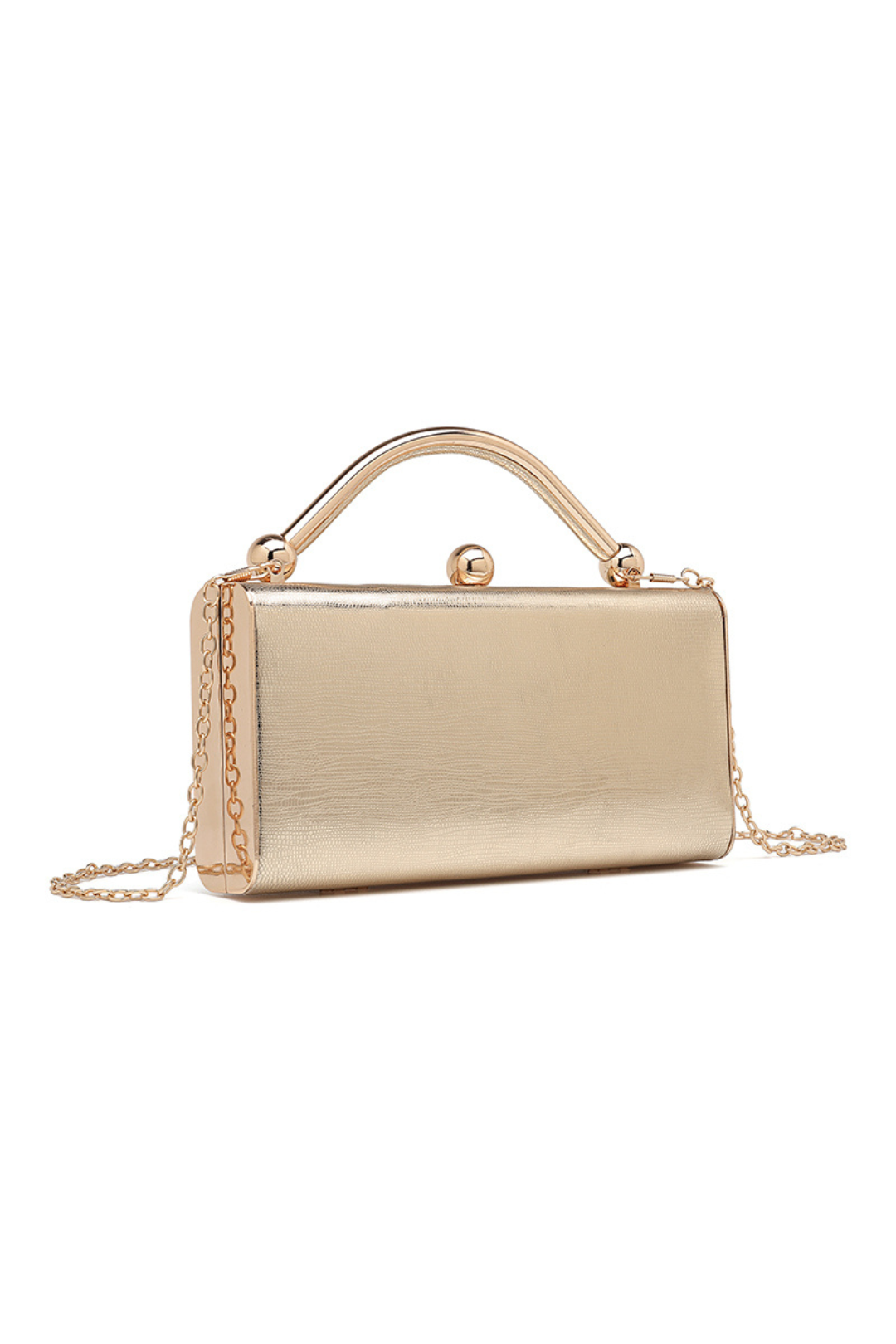 CARTERA PAMELA DORADA