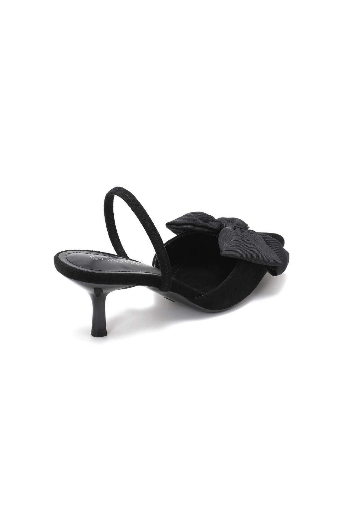ZAPATO DE TACO ESTEFANIA NEGROS