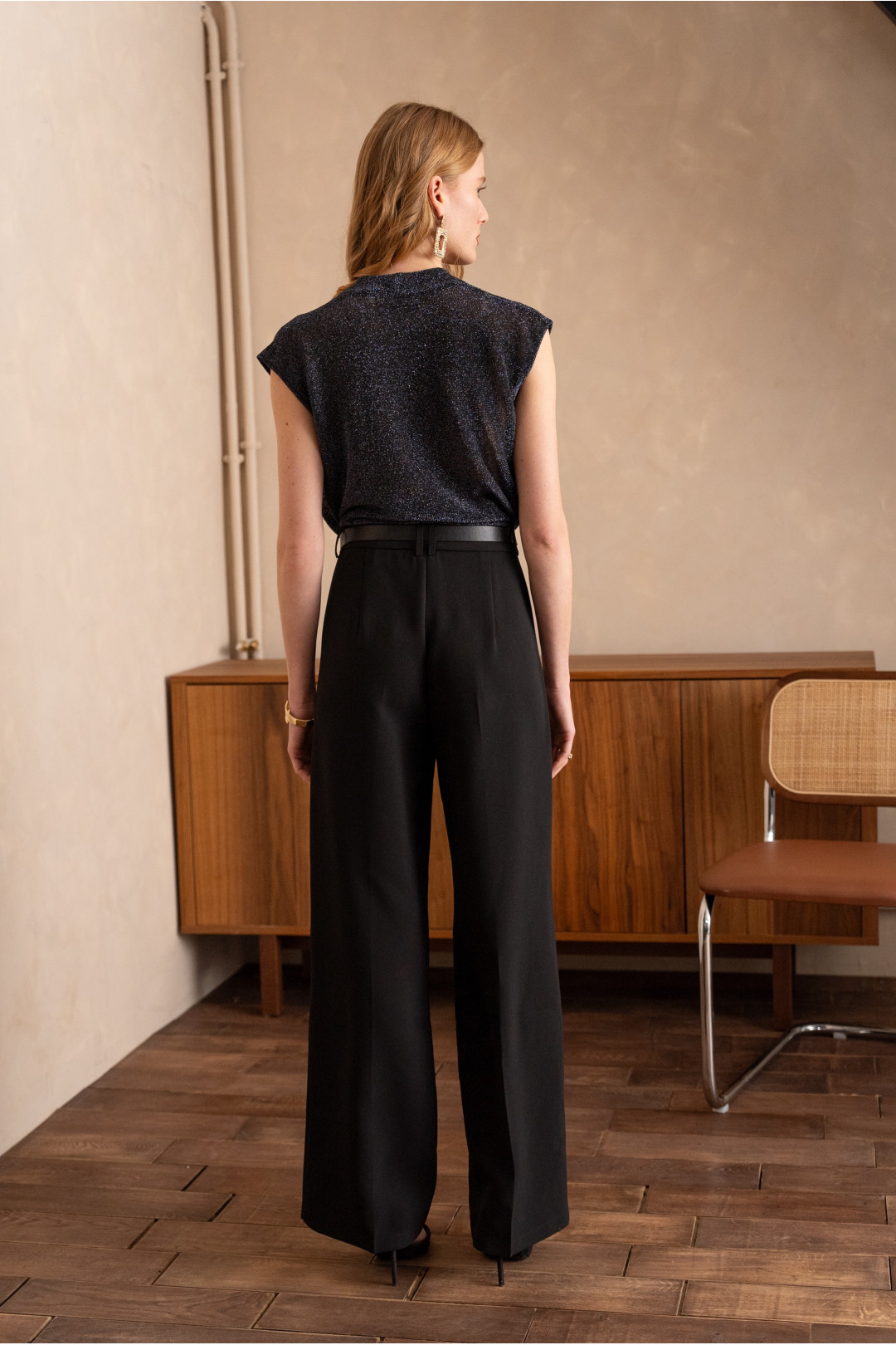 PANTALON ESTELA NEGRO TALLA PLUS