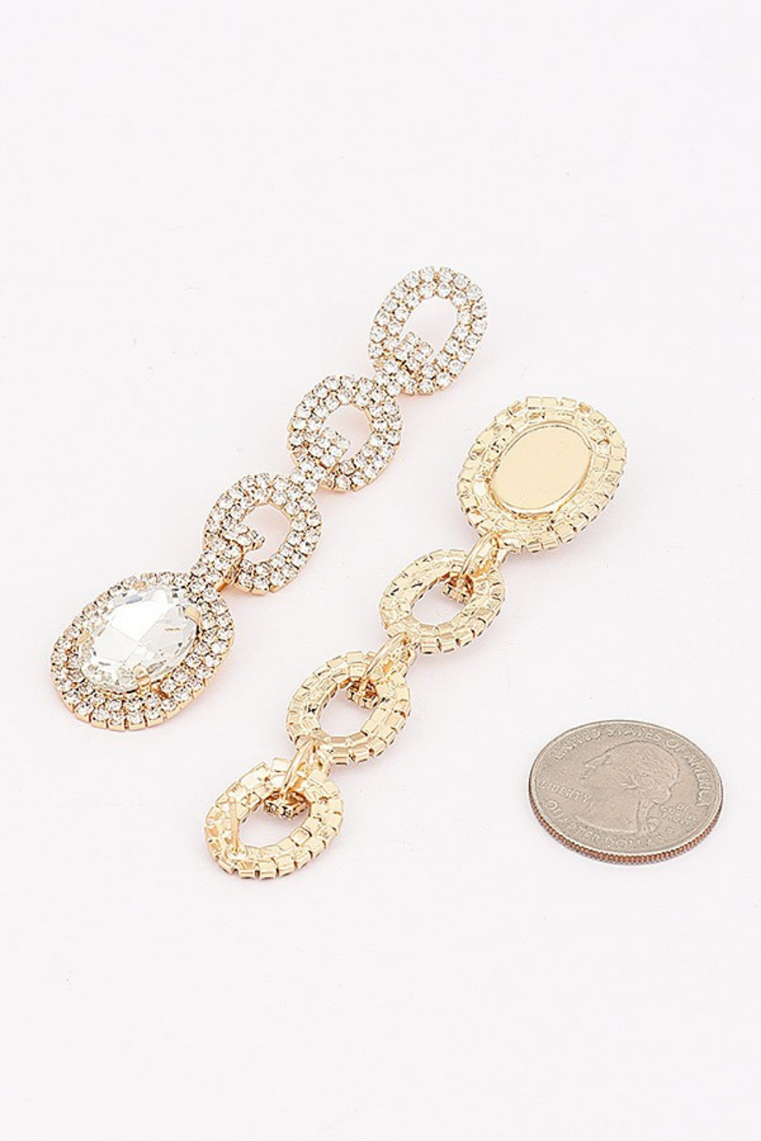 ARETES MARIANA DORADOS