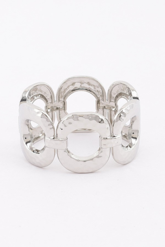 BRAZALETE MARIA JOSE PLATEADO