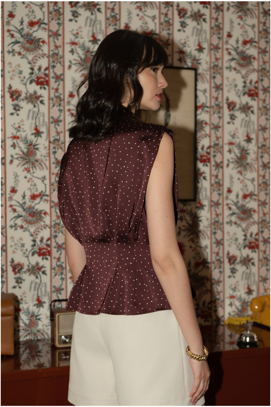BLUSA DAYMAR VINO