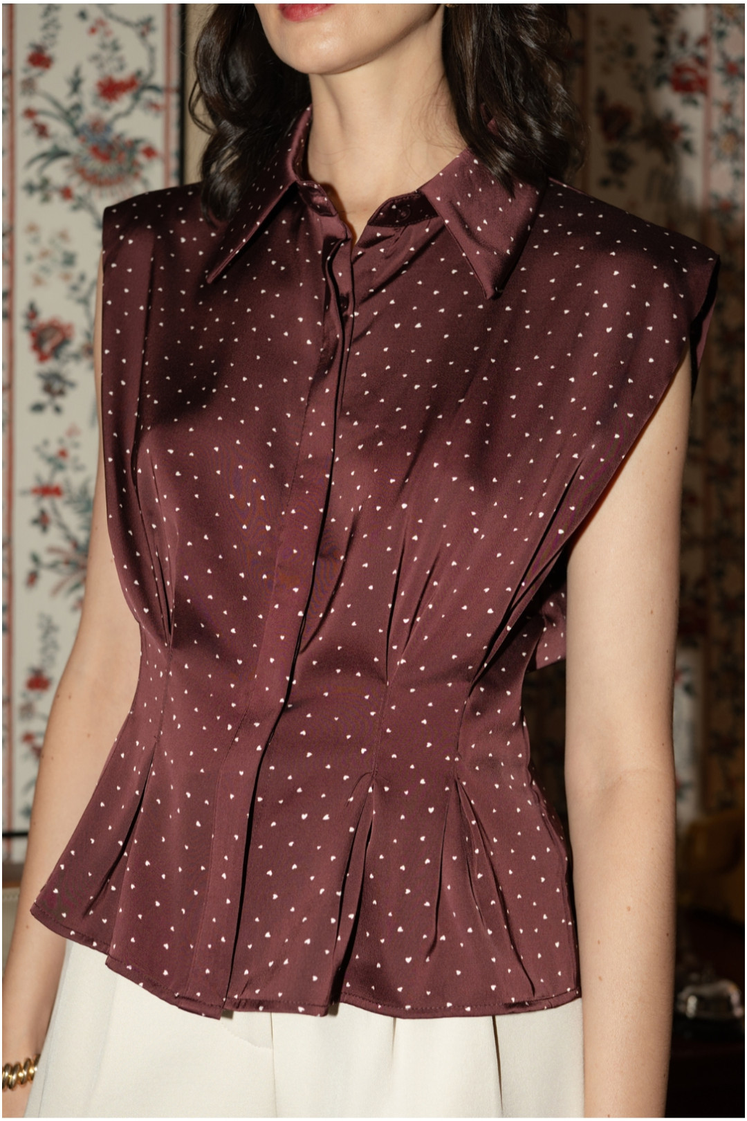 BLUSA DAYMAR VINO