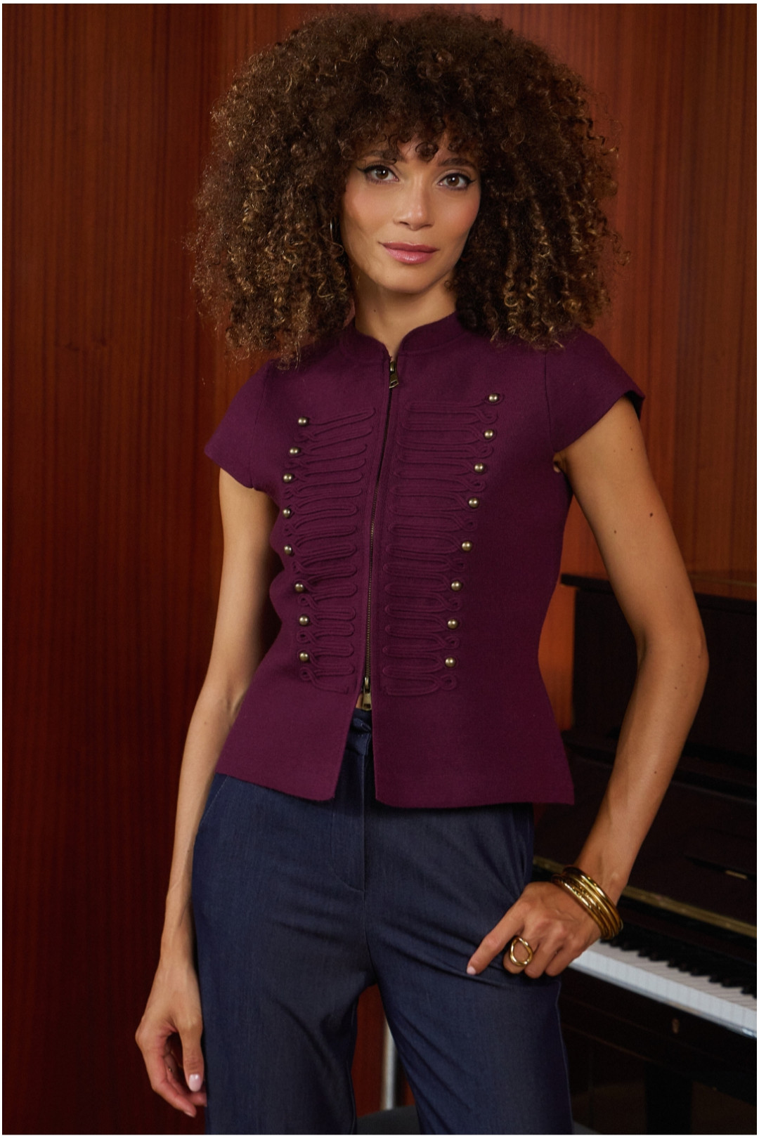 BLUSA VALENCIA VINO