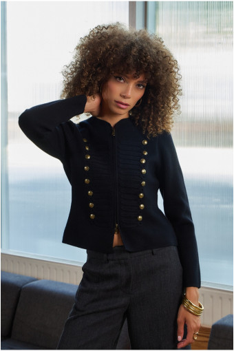 CHAQUETA ANA CORINA NEGRA