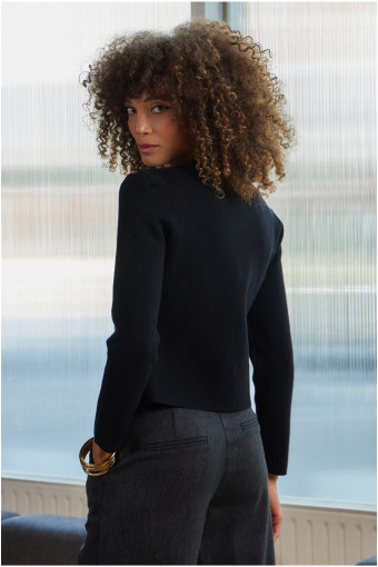 CHAQUETA ANA CORINA NEGRA