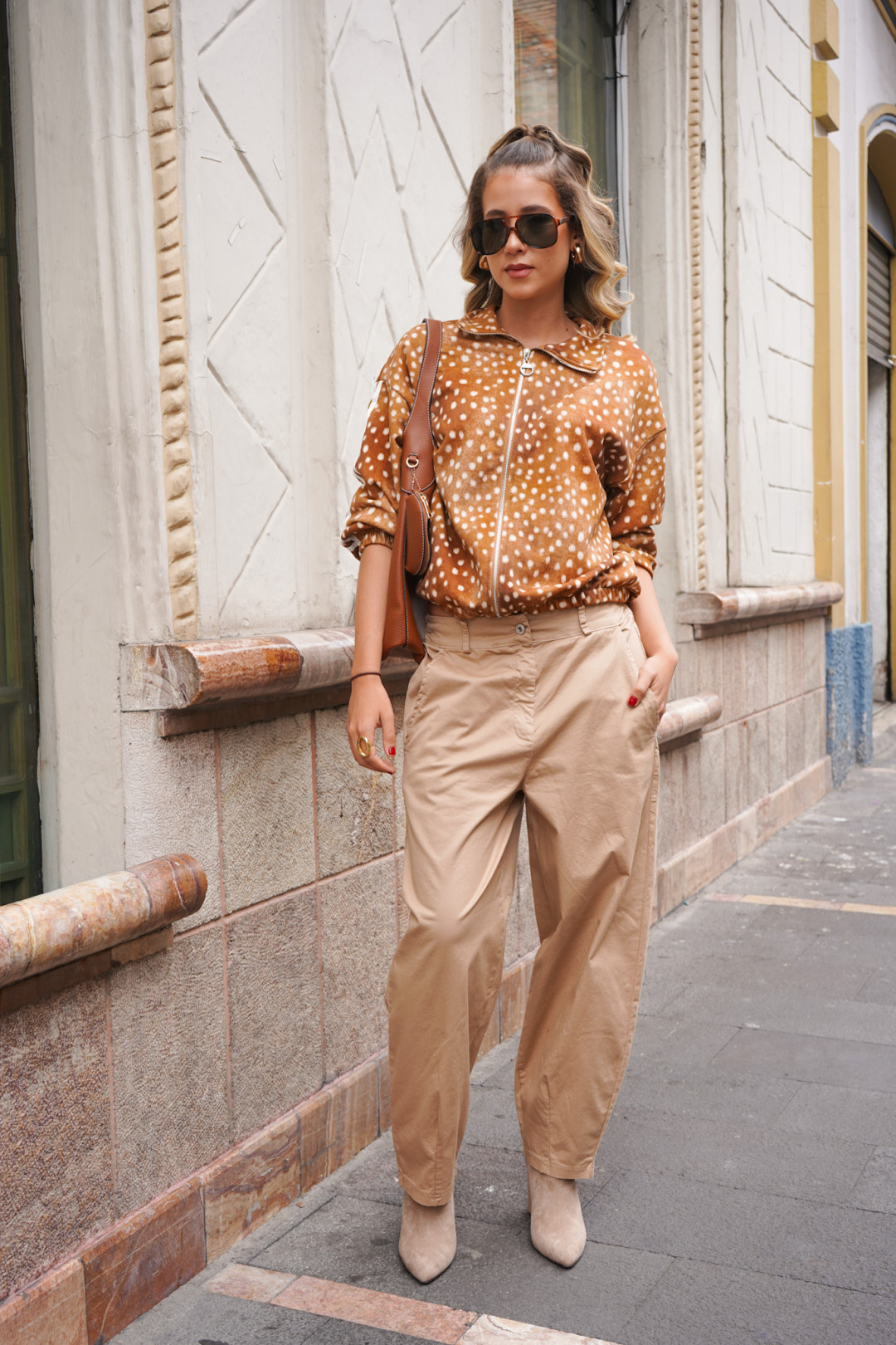 PANTALON LILIAN CAMEL