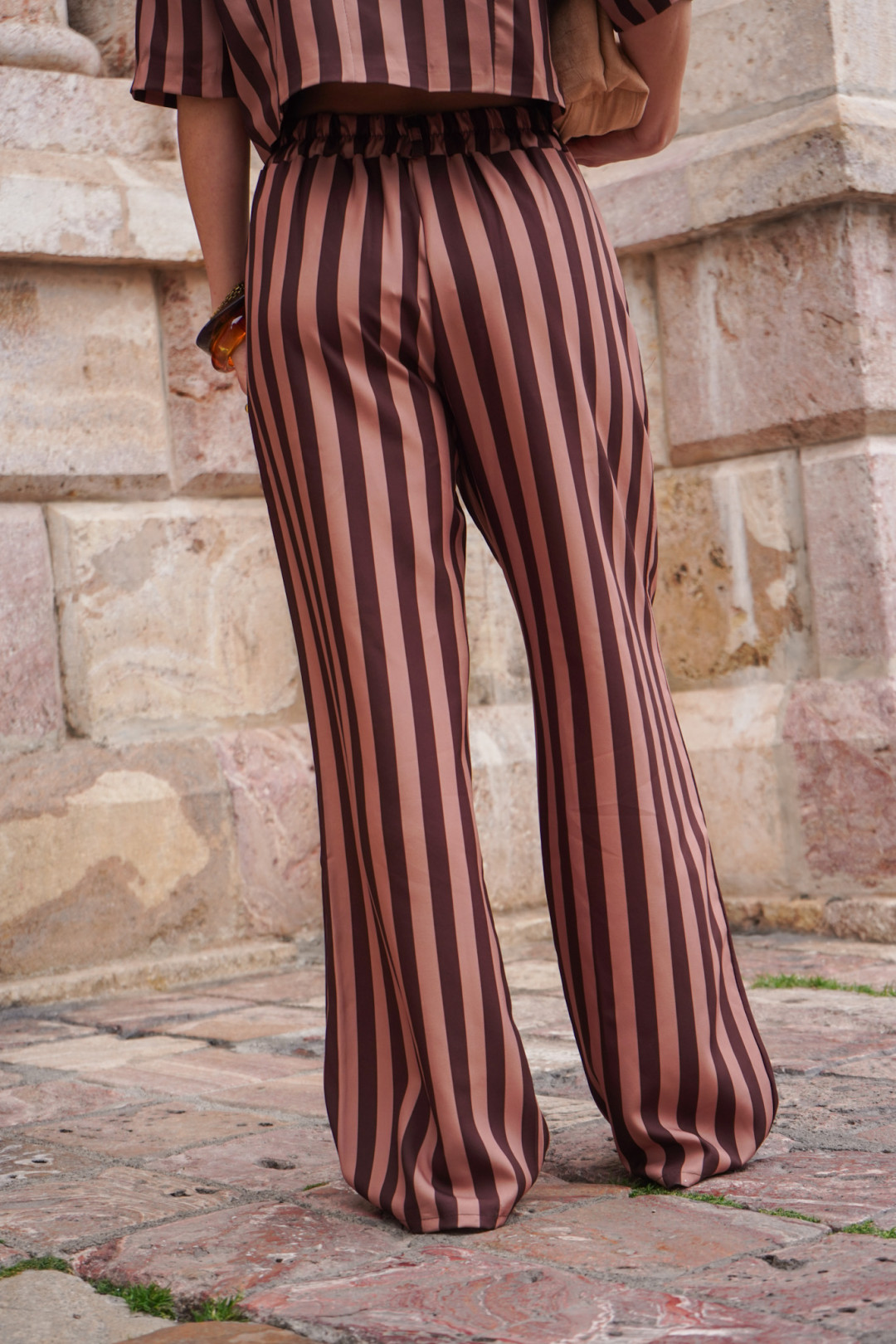 PANTALON LAURA CAFE/CAQUI