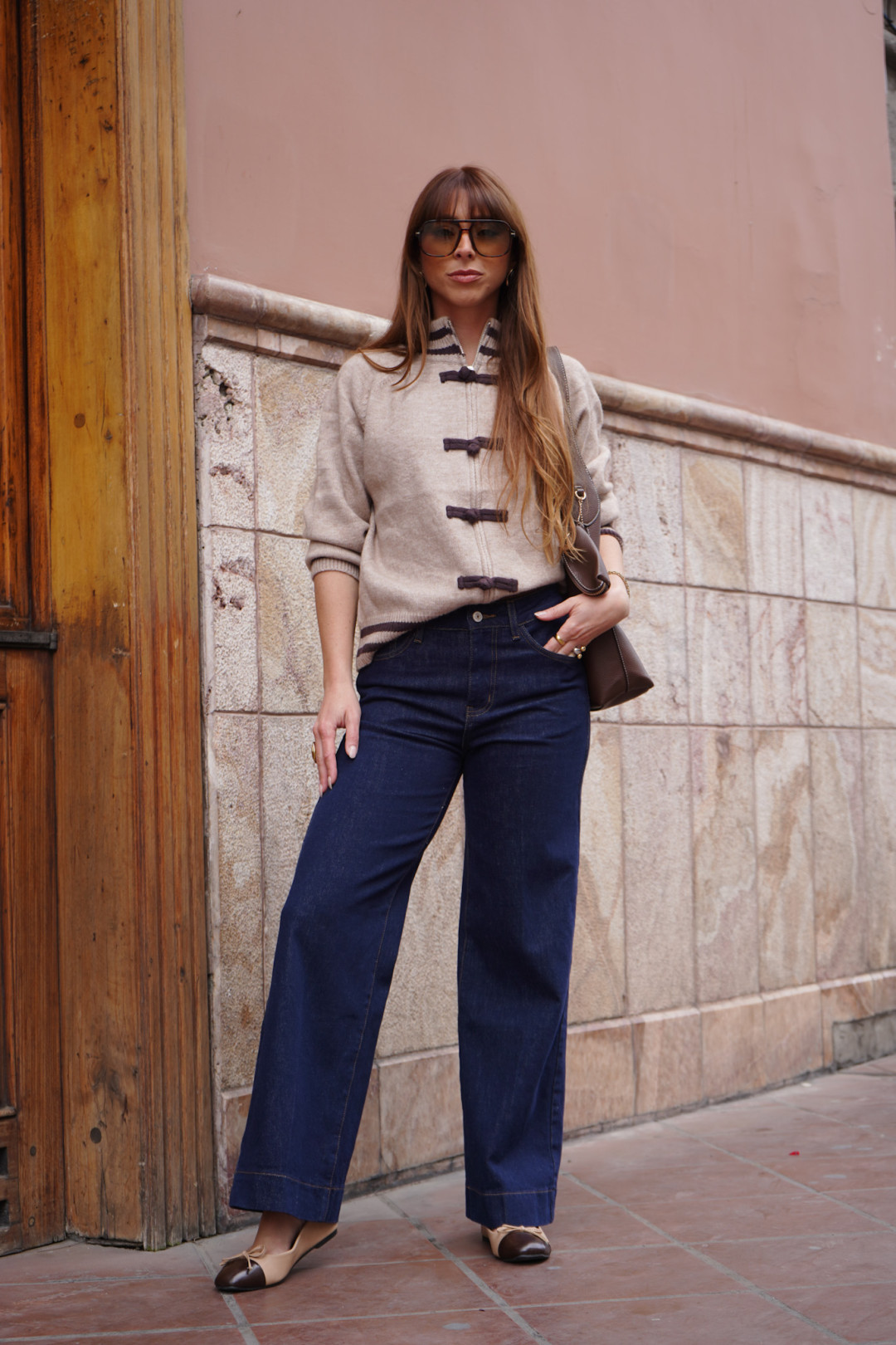 SACO DIANA BEIGE
