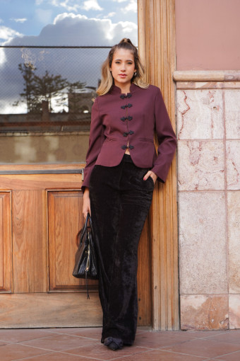 PANTALON MARIA EMILIA NEGRO