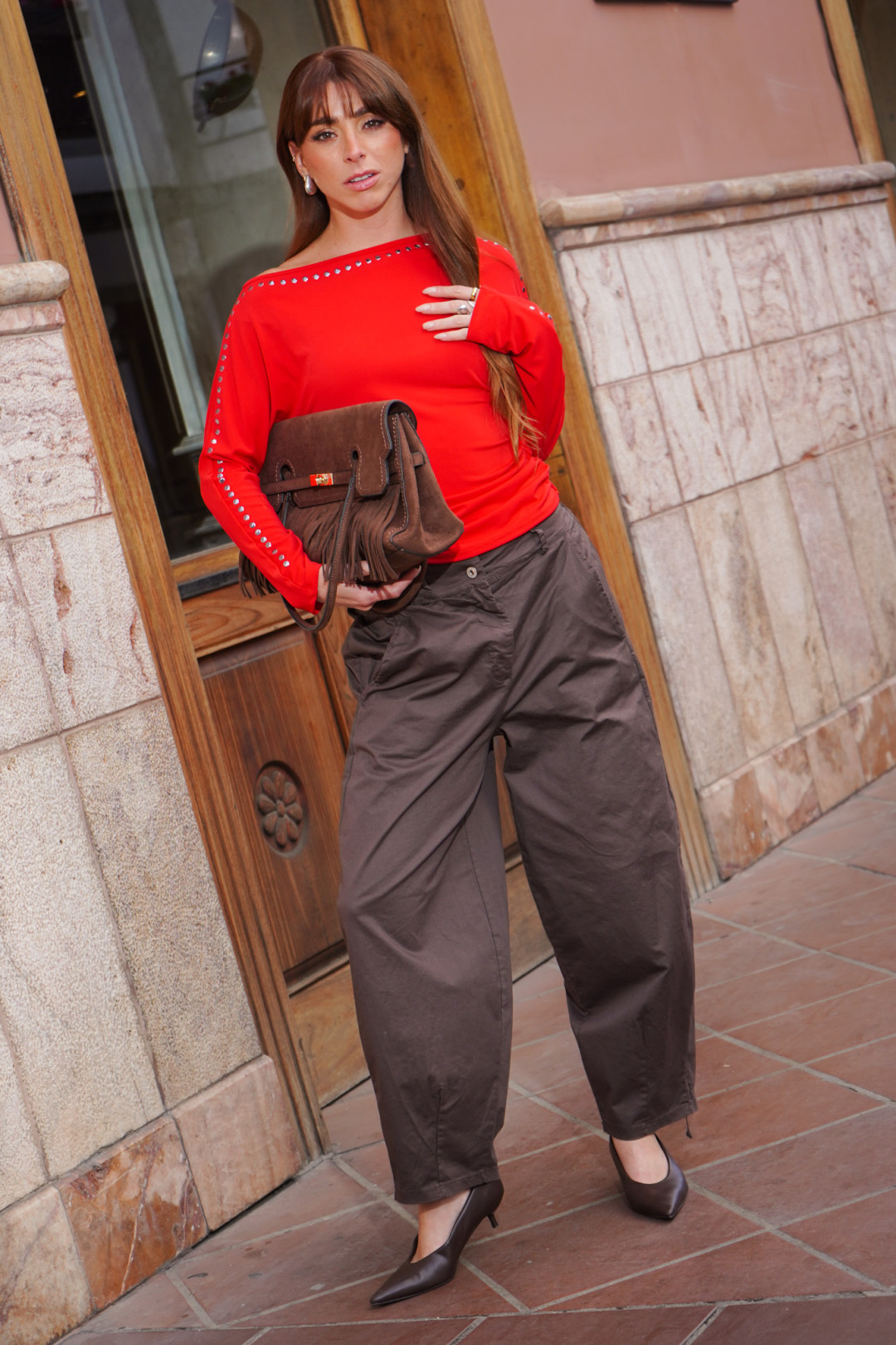 BLUSA MARIA JOSE ROJA