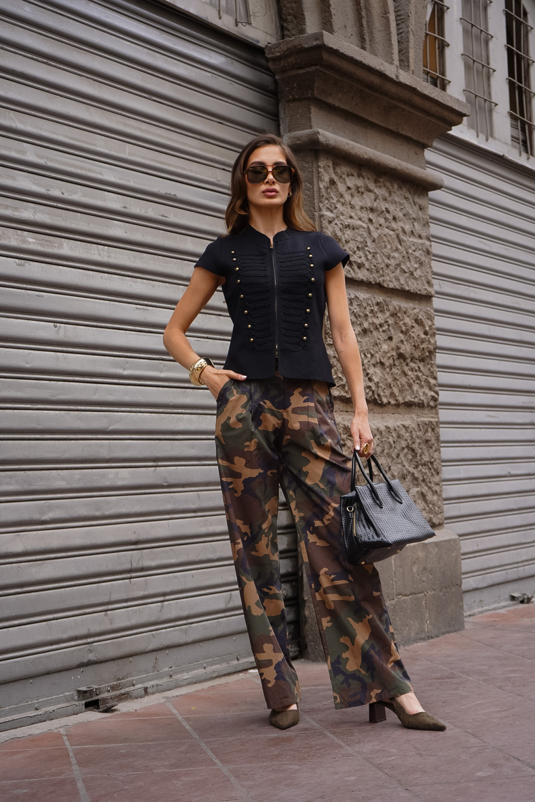 BLUSA VALENCIA NEGRA