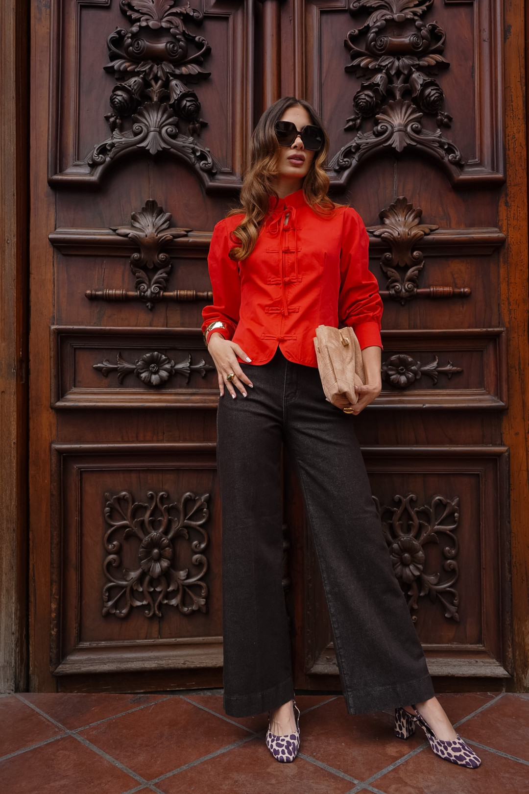 BLUSA CAMILA ROJA