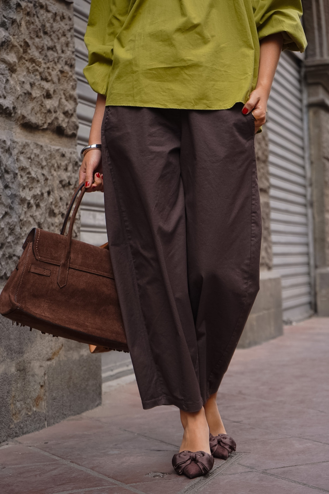 PANTALON LILIAN CAFE