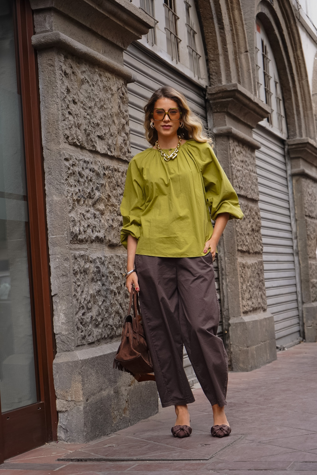 PANTALON LILIAN CAFE