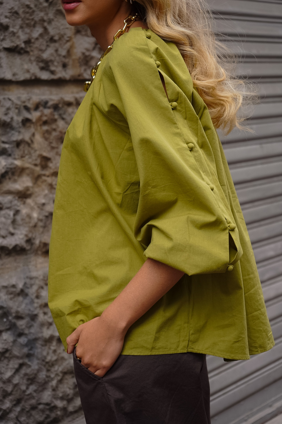 BLUSA MAFER VERDE