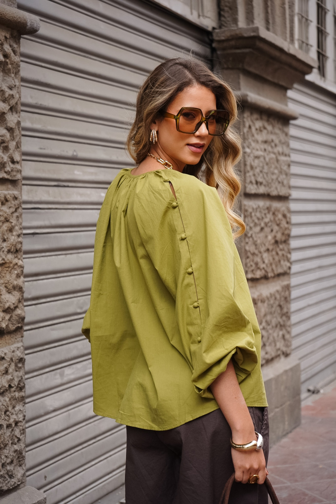BLUSA MAFER VERDE