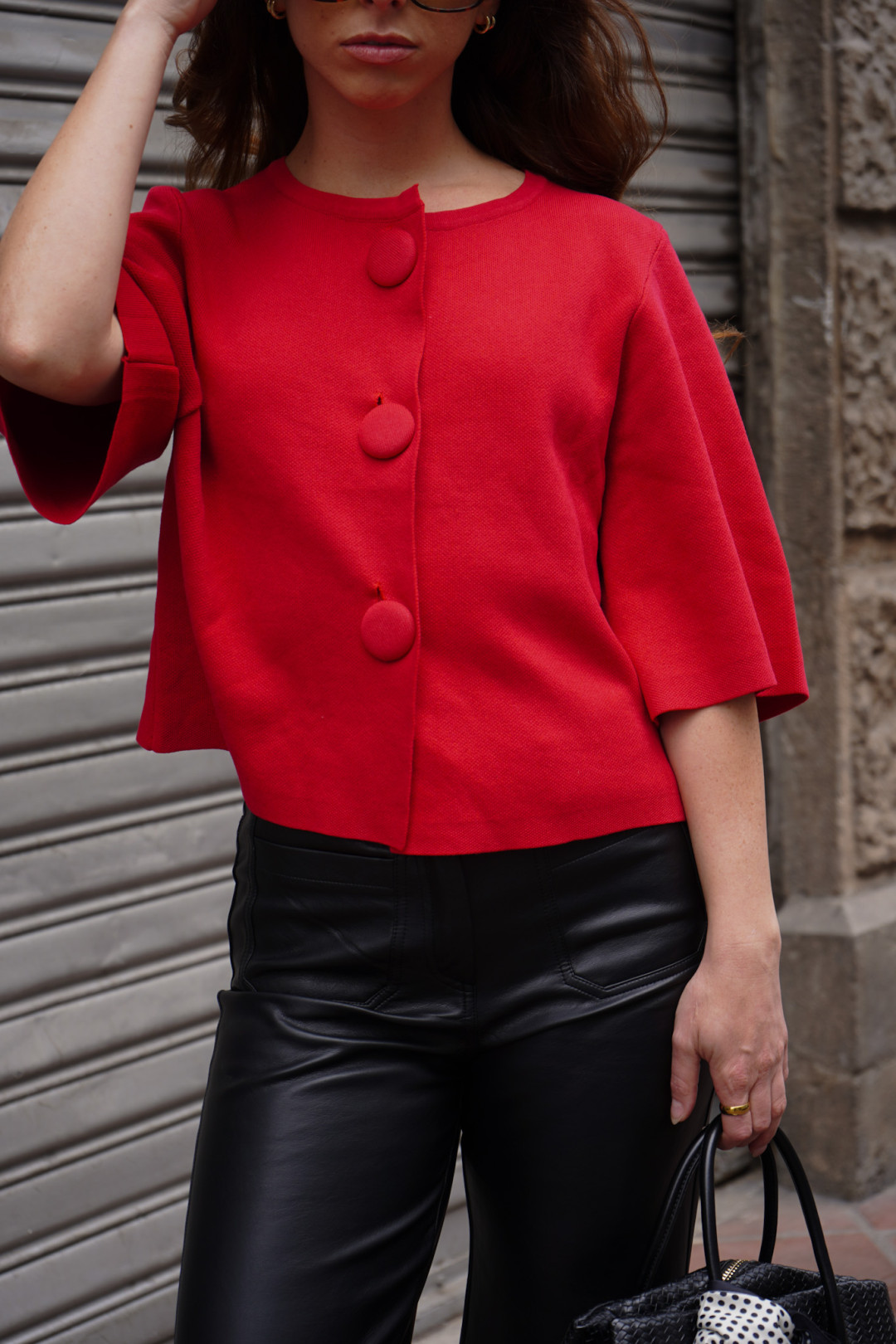 BLUSA MARIA ANTONIA ROJA