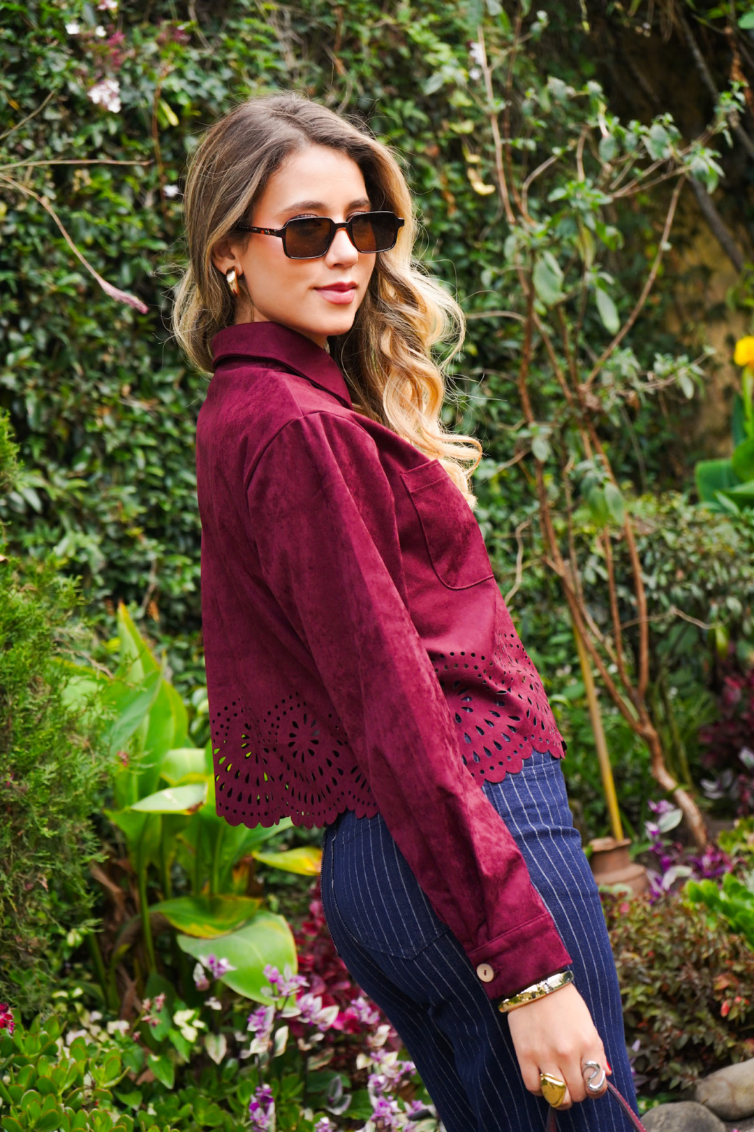 CHAQUETA ANA MARIANA VINO