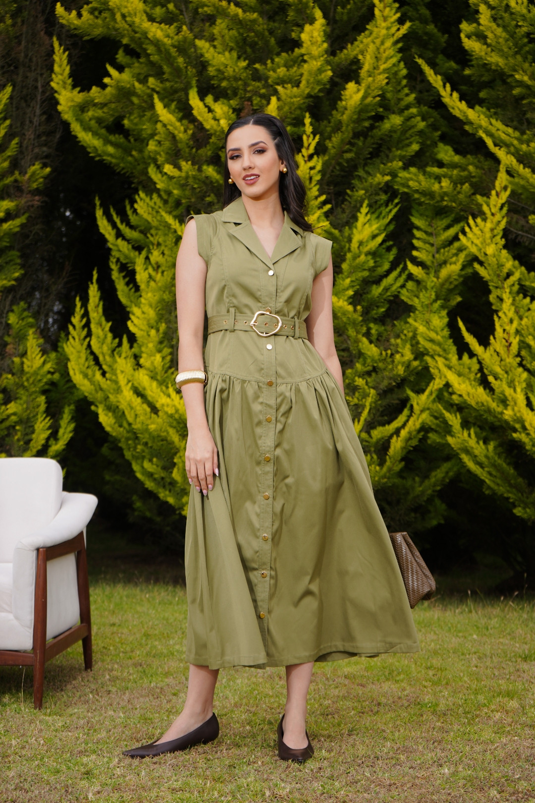 VESTIDO SOREL OLIVA