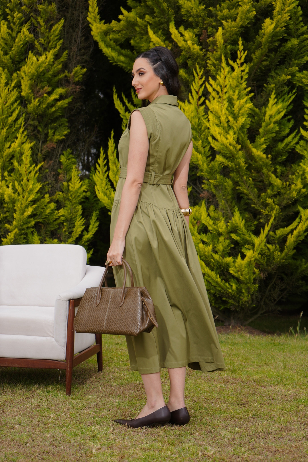 VESTIDO SOREL OLIVA