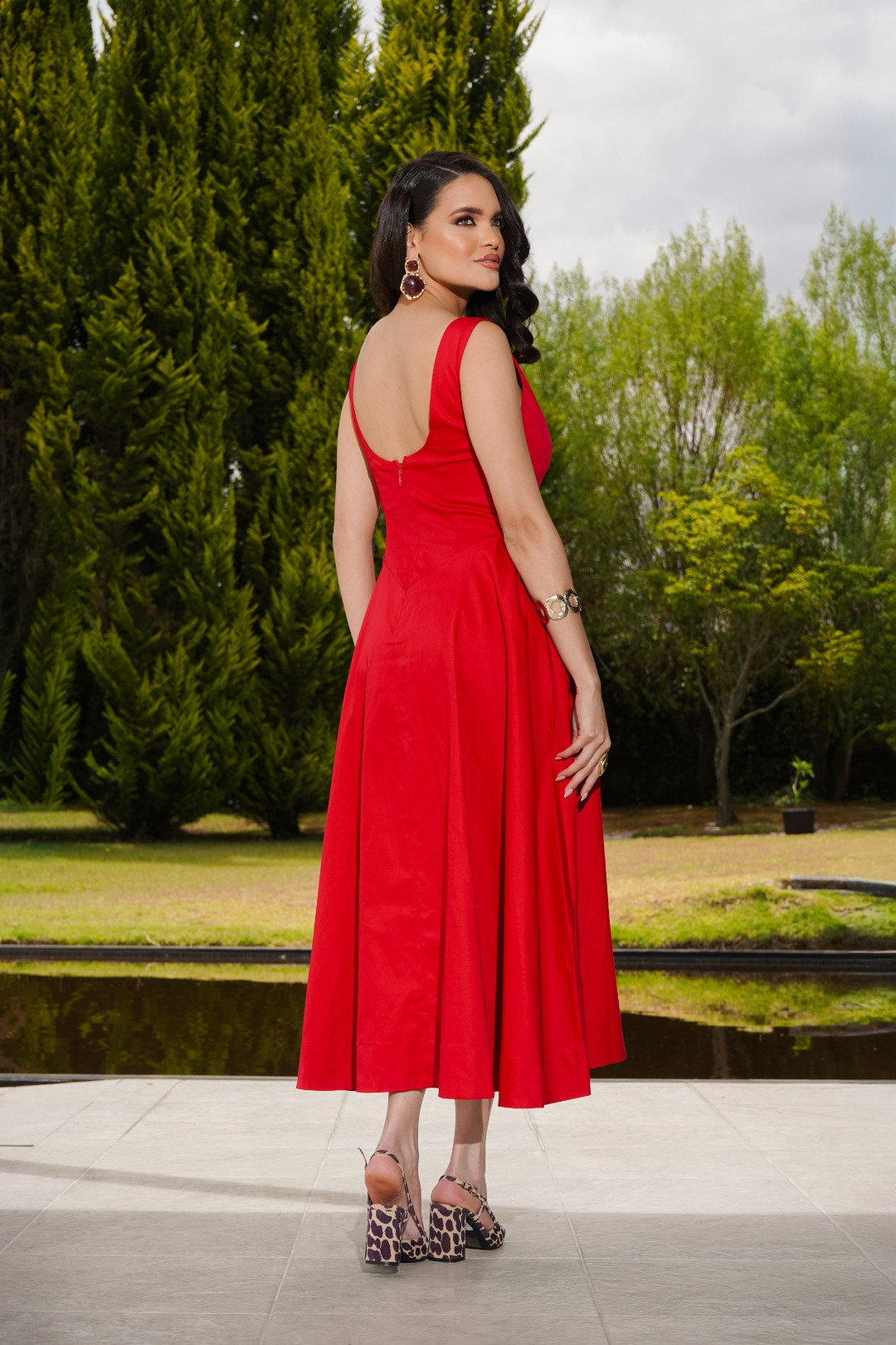 VESTIDO LILY ROJO